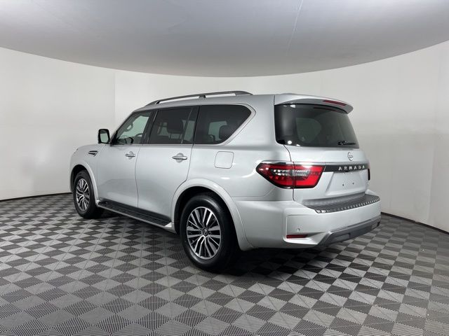 2023 Brilliant Silver Metallic Nissan Armada SL RWD SUV