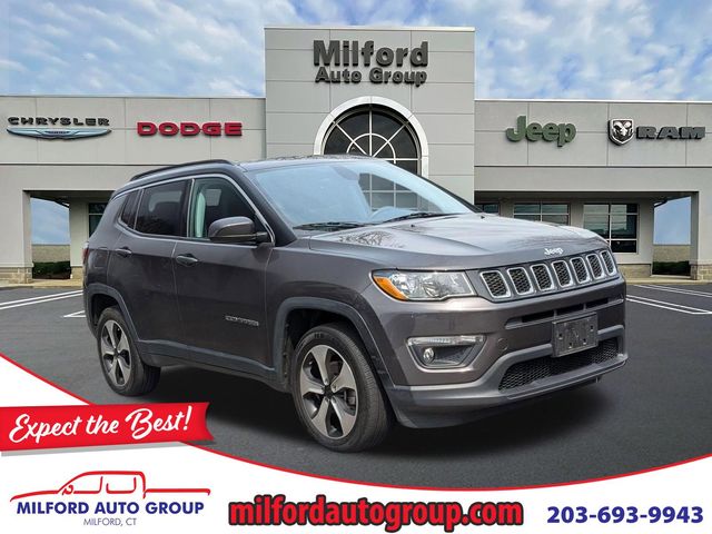 Gray (Granite Crystal Metallic Clearcoat) 2018 Jeep Compass Latitude 4WD SUV / Crossover Four-Wheel Drive 9-Speed Automatic