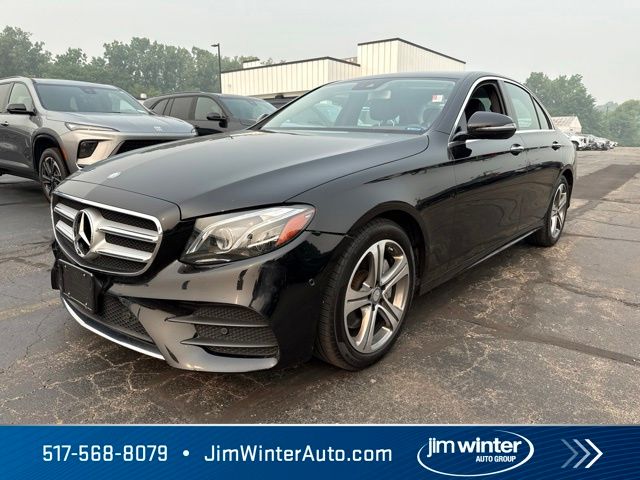 Black 2017 Mercedes-Benz E-Class Sedan All-Wheel Drive 9-Speed Automatic