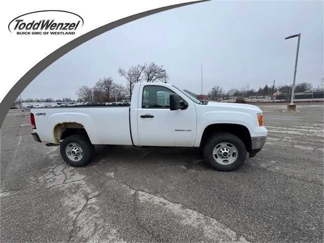 Summit White 2014 GMC Sierra 2500HD Work Truck LB 4WD Pickup Truck Four-Wheel Drive 6-Speed Automatic Overdrive