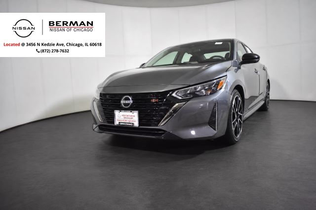 Gray (Gun Metallic) 2024 Nissan Sentra SR FWD Sedan Front-Wheel Drive Continuously Variable Transmission