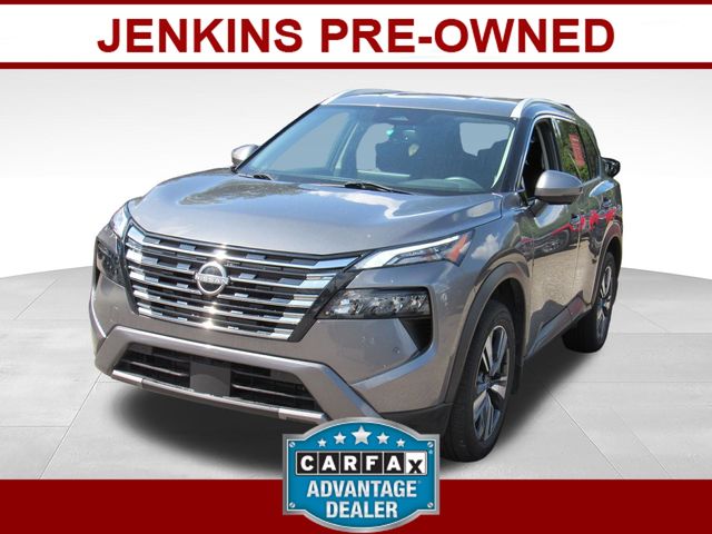 Gray (Gun Metallic) 2024 Nissan Rogue SUV / Crossover Front-Wheel Drive Continuously Variable Transmission
