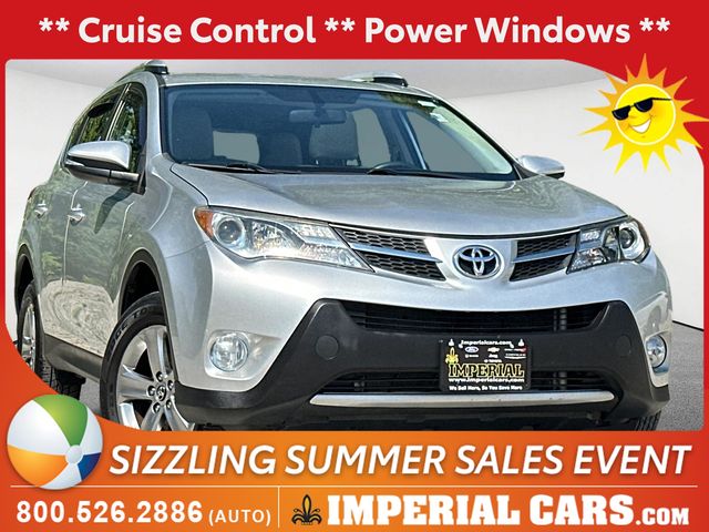 Classic Silver Metallic 2015 Toyota RAV4 XLE AWD SUV / Crossover All-Wheel Drive 6-Speed Automatic