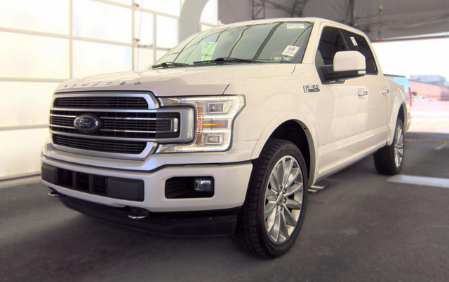 White 2018 Ford F-150 Pickup Truck Four-Wheel Drive Automatic