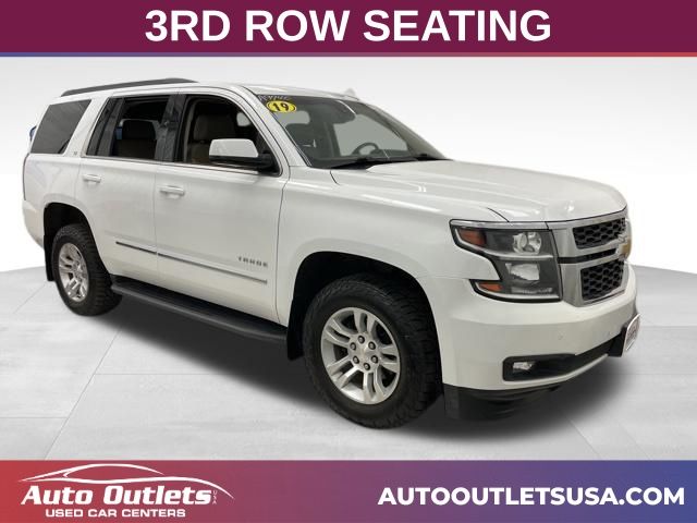 Summit White 2019 Chevrolet Tahoe LT 4WD SUV / Crossover Four-Wheel Drive 6-Speed Automatic Overdrive