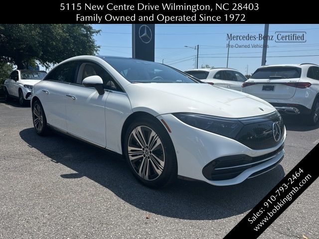 2022 Mercedes-Benz EQS 450 White at Bob King Buick GMC