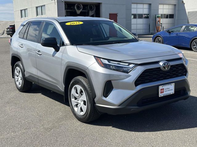 Silver Sky Metallic 2025 Toyota RAV4 LE AWD SUV / Crossover All-Wheel Drive 8-Speed Automatic