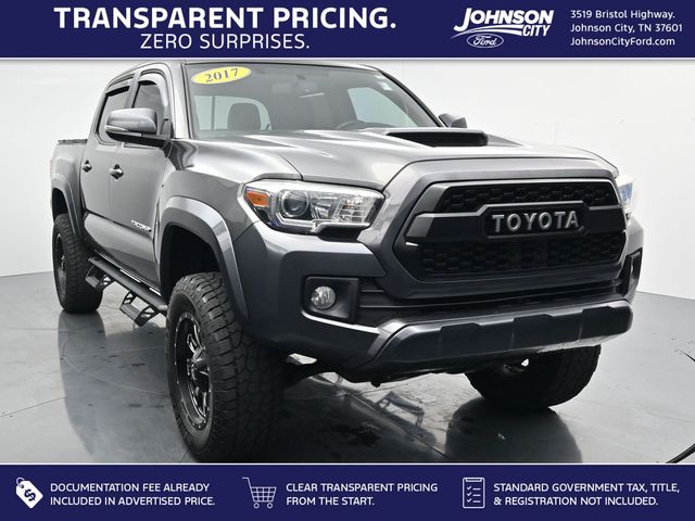 Black 2017 Toyota Tacoma Pickup Truck Four-Wheel Drive 6-Speed Automatic
