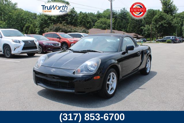 Black 2001 Toyota MR2 Spyder Convertible Rear-Wheel Drive 5-Speed Manual Overdrive