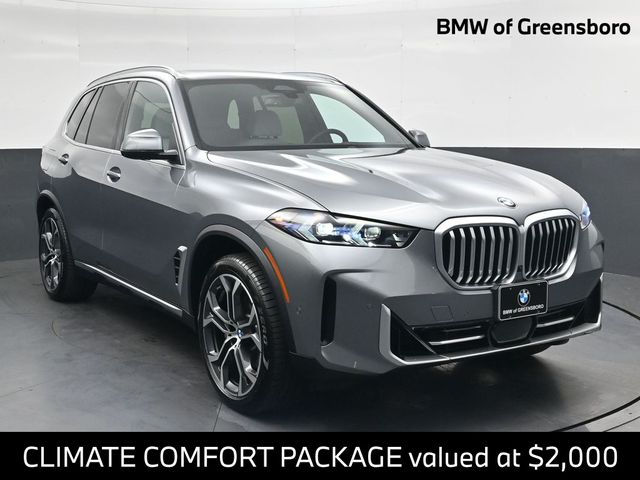 Gray (Skyscraper Grey Metallic) 2026 BMW X5 SUV / Crossover Rear-Wheel Drive 8-Speed Automatic