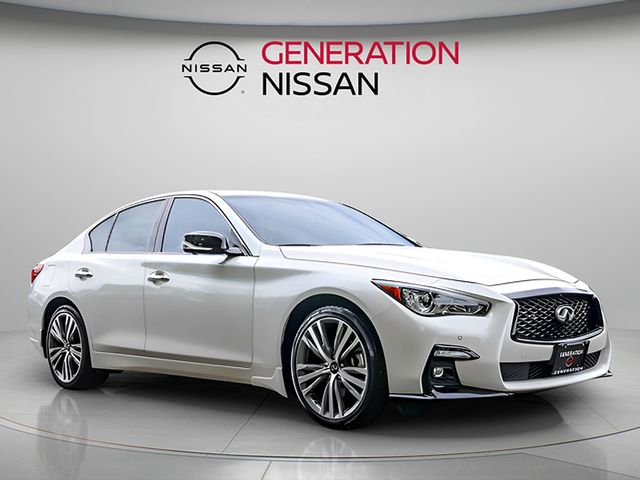 Majestic 2023 INFINITI Q50 Sensory AWD Sedan All-Wheel Drive 7-Speed Automatic Overdrive