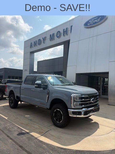 Gray Metallic 2026 Ford F-250 Super Duty Pickup Truck Four-Wheel Drive Automatic