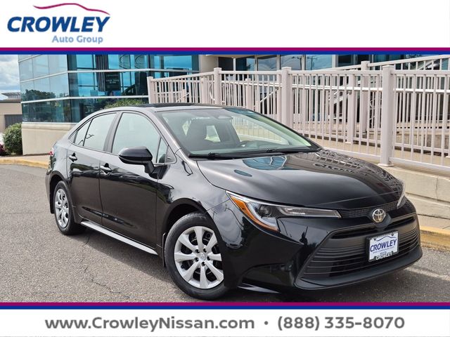 Midnight Black Metallic 2024 Toyota Corolla Sedan Front-Wheel Drive Continuously Variable Transmission