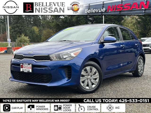Deep Sea Blue 2020 Kia Rio5 S FWD Wagon Front-Wheel Drive Continuously Variable Transmission