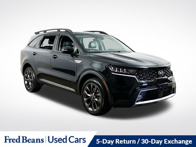 Ebony Black 2021 Kia Sorento SUV / Crossover All-Wheel Drive 8-Speed Dual Clutch