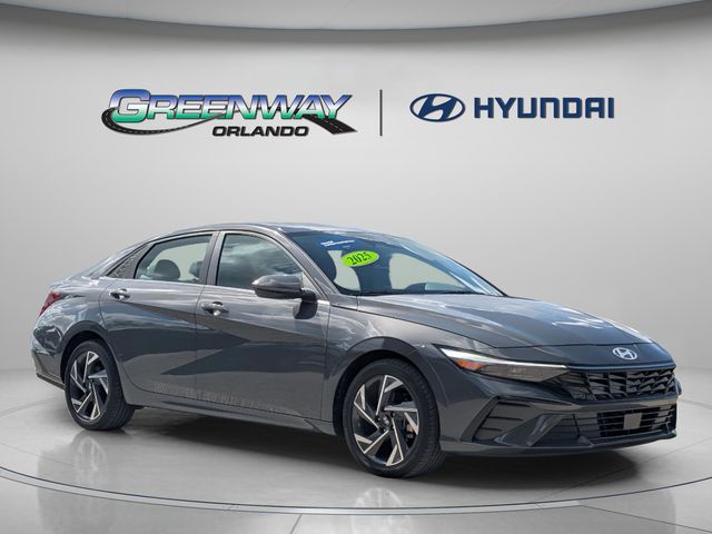 Ecotronic Gray 2025 Hyundai Elantra SEL Convenience FWD Sedan Front-Wheel Drive Continuously Variable Transmission