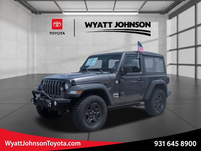 Gray (Granite Crystal Metallic Clearcoat) 2018 Jeep Wrangler Sport 4WD SUV / Crossover Four-Wheel Drive 6-Speed Manual