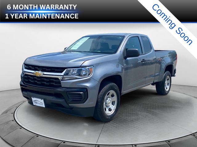 Gray (Satin Steel Metallic) 2022 Chevrolet Colorado Pickup Truck 4X2 6-Speed Automatic
