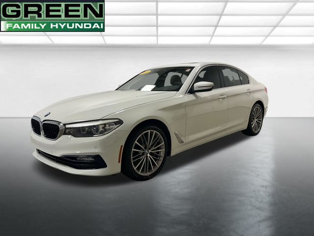 Alpine White 2018 BMW 5 Series Sedan All-Wheel Drive 8-Speed Automatic