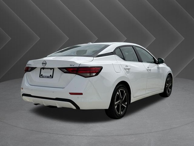 2024 Nissan Sentra SV White at Central Houston Nissan