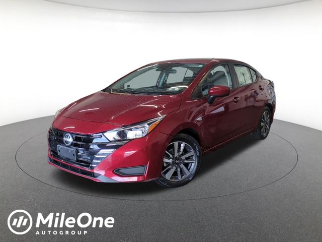 Red (Scarlet) 2024 Nissan Versa Sedan Front-Wheel Drive Continuously Variable Transmission