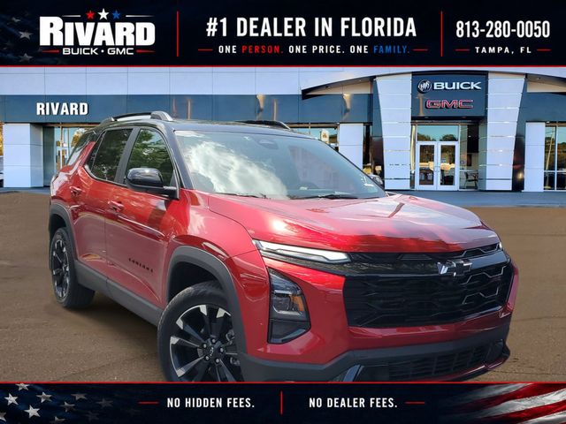 Radiant Red 2025 Chevrolet Equinox SUV / Crossover Front-Wheel Drive Continuously Variable Transmission