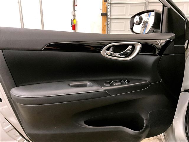 2019 Nissan Sentra SV Silver at Subaru and VW of Moon Township