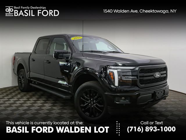 Agate Black Metallic 2025 Ford F-150 Pickup Truck Four-Wheel Drive Automatic