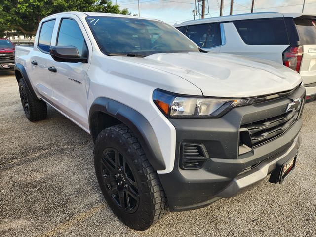 2025 Chevrolet Colorado Trail Boss White at Classic Elite Chevrolet Sugar Land