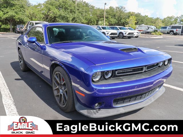 Indigo Blue 2019 Dodge Challenger Coupe Rear-Wheel Drive 8-Speed Automatic