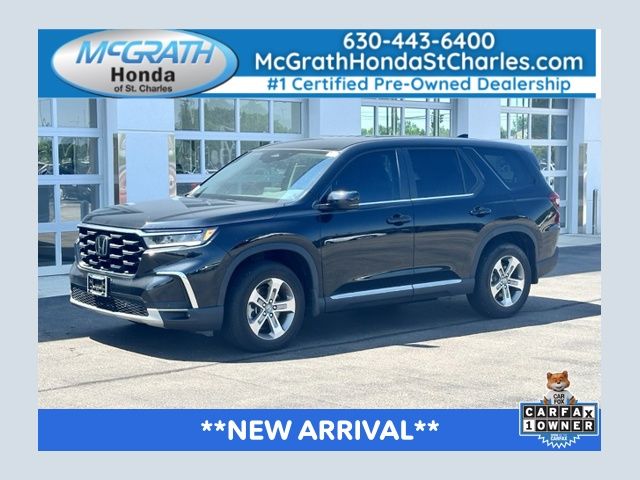 Crystal Black Pearl 2025 Honda Pilot SUV / Crossover All-Wheel Drive Automatic