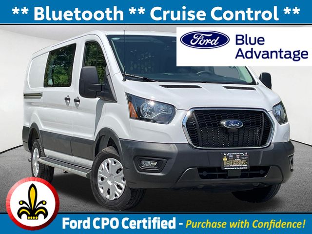 Oxford White 2025 Ford Transit Cargo Van Rear-Wheel Drive