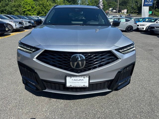 2026 Acura MDX A-Spec Advance Package - Solar Silver Metallic exterior view 2