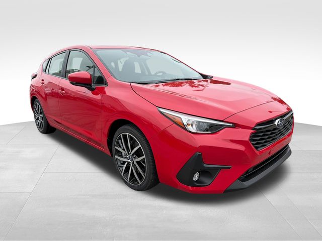 Pure Red 2026 Subaru Impreza Wagon All-Wheel Drive Continuously Variable Transmission