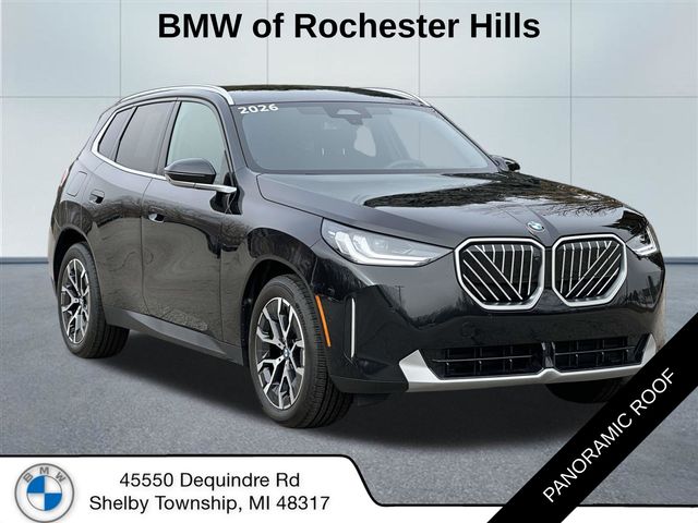 Black Sapphire Metallic 2026 BMW X3 30 xDrive SUV / Crossover All-Wheel Drive 8-Speed Automatic