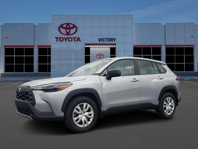 Silver 2026 Toyota Corolla Cross SUV / Crossover Front-Wheel Drive Continuously Variable Transmission
