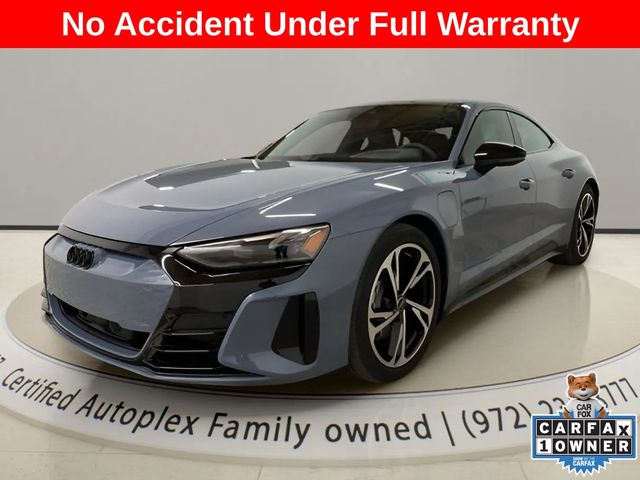Gray Metallic 2024 Audi e-tron GT quattro Premium Plus AWD Sedan All-Wheel Drive 1-Speed Automatic