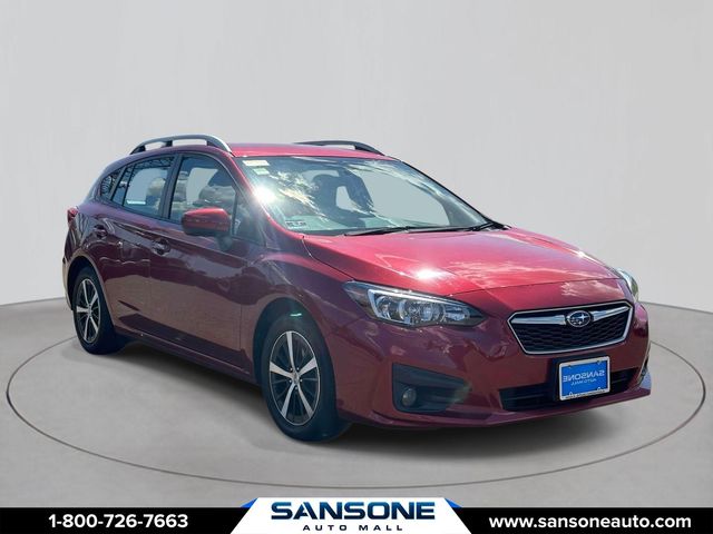 Crimson Red Pearl 2019 Subaru Impreza 2.0i Premium Hatchback AWD Hatchback All-Wheel Drive Continuously Variable Transmission