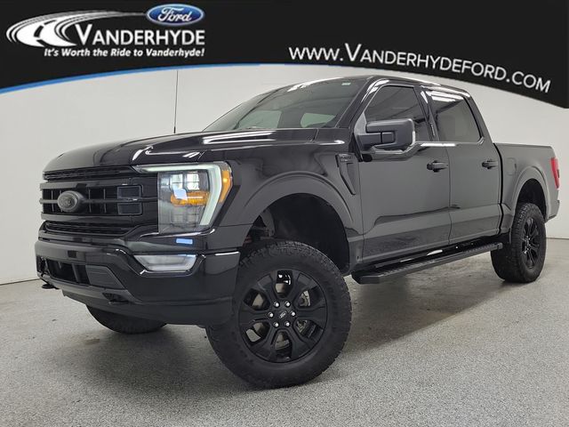 Agate Black Metallic 2023 Ford F-150 Pickup Truck Four-Wheel Drive Automatic