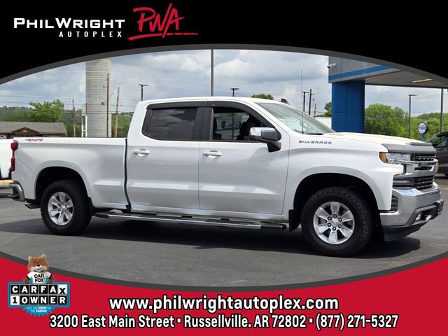 Pearl 2021 Chevrolet Silverado 1500 LT Crew Cab 4WD Pickup Truck Four-Wheel Drive Automatic