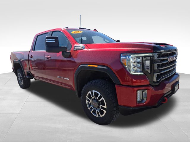 Cayenne Red Tintcoat 2022 GMC Sierra 2500HD AT4 Crew Cab 4WD Pickup Truck Four-Wheel Drive Automatic