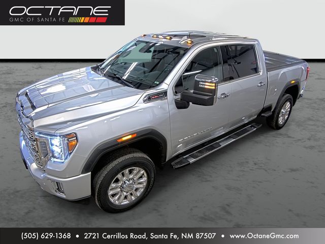 Quicksilver Metallic 2022 GMC Sierra 2500HD Denali Crew Cab 4WD Pickup Truck Four-Wheel Drive 6-Speed Automatic
