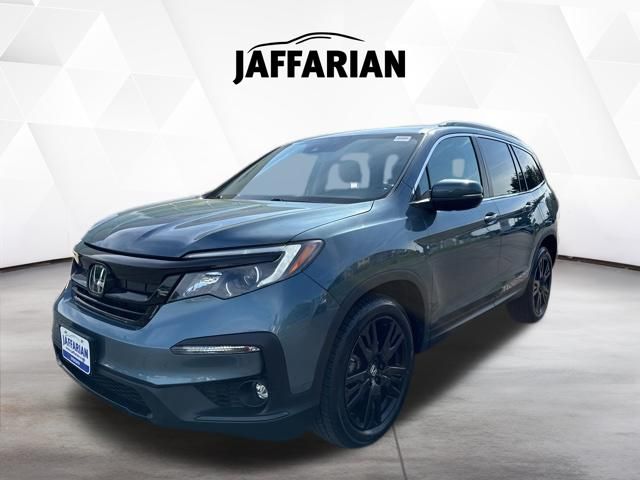 Blue 2021 Honda Pilot SE AWD SUV / Crossover All-Wheel Drive 9-Speed Automatic