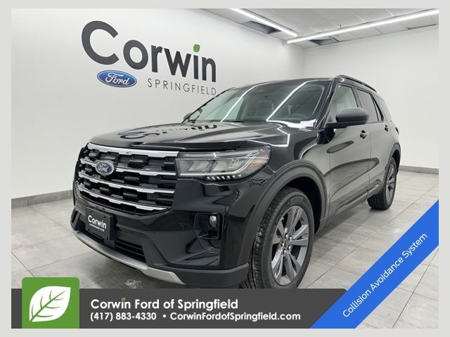 Agate Black Metallic 2026 Ford Explorer Active AWD SUV / Crossover All-Wheel Drive Automatic