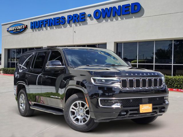 Diamond Black Crystal Pearlcoat 2023 Jeep Wagoneer SUV / Crossover Four-Wheel Drive 8-Speed Automatic
