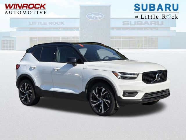 Crystal White 2021 Volvo XC40 SUV / Crossover All-Wheel Drive Automatic