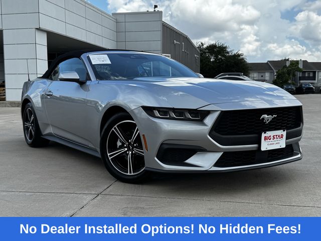 2025 Ford Mustang EcoBoost Premium Silver at DeMontrond Mazda