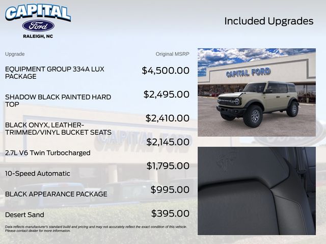 New 2025 Beige Ford Badlands image 5