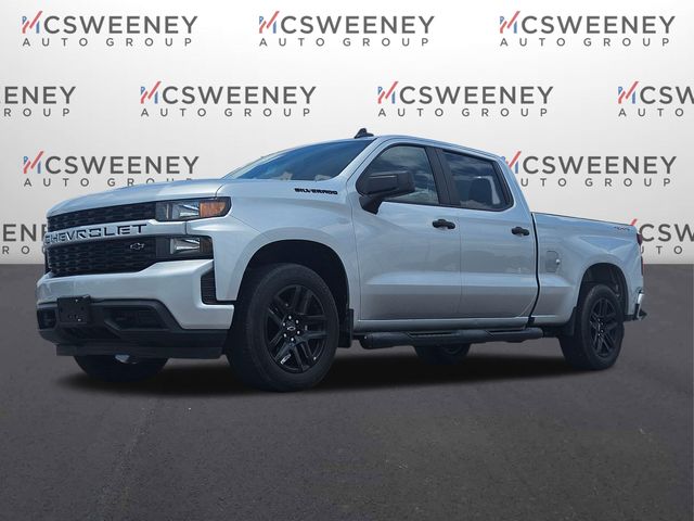 Silver Ice Metallic 2022 Chevrolet Silverado 1500 Pickup Truck Four-Wheel Drive 8-Speed Automatic
