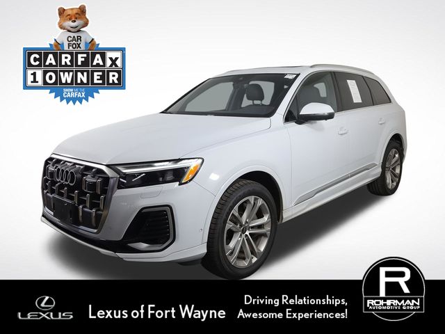 Carrara White 2025 Audi Q7 SUV / Crossover All-Wheel Drive 8-Speed Automatic